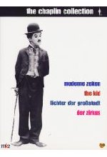 Charlie Chaplin Collection - Moderne Zeiten/The Kid/Lichter der Großstadt/Der Zirkus  [8 DVDs] DVD-Cover