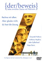 Der Beweis - Liebe zwischen Genie und Wahnsinn DVD-Cover