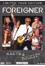 Foreigner - Alive & Rockin'  [LE] [2 DVDs]  (+CD) DVD-Cover