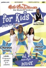 Get the Dance for Kids - Vol. 4/House DVD-Cover