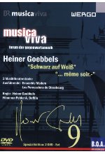 Musica Viva 9 - Heiner Goebbels Schwarz auf Weiß / ...meme soir.-  [SE] [2 DVDs]<br> DVD-Cover