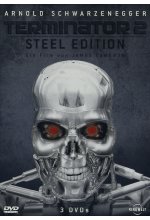 Terminator 2 - Steel Edition/Metal-Pack  [3 DVDs] DVD-Cover