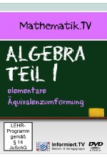 Mathematik.TV - Algebra Teil 1/Elementare Äquivalenzumformung (+CD-ROM) DVD-Cover