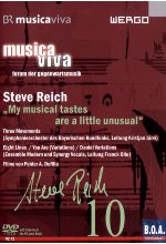 Musica Viva 10 - Steve Reich: My musical tastes are a little unusual DVD-Cover