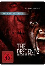 The Descent 2 - Die Jagd geht weiter - Ungeschnittene Fassung/Steelbook DVD-Cover