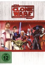 Star Wars - The Clone Wars - Staffel 2  [4 DVDs] DVD-Cover