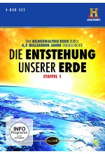 Die Entstehung unserer Erde - Staffel 1  [4 DVDs] DVD-Cover