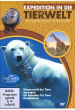 Expedition in die Tierwelt  [4 DVDs] DVD-Cover