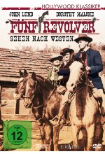 Fünf Revolver gehen nach Westen DVD-Cover