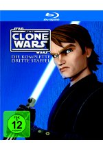 Star Wars - The Clone Wars - Staffel 3  [3 BRs] Blu-ray-Cover