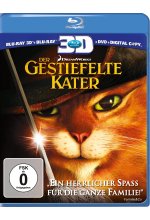 Der gestiefelte Kater  (+ Blu-ray) (+ DVD) Blu-ray 3D-Cover