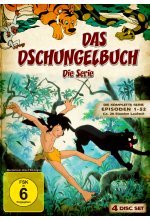 Das Dschungelbuch - Die Serie/Die komplette Serie/Episode 01-52  [4 DVDs] DVD-Cover