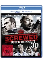 Screwed - Krieg im Knast 3D Blu-ray 3D-Cover