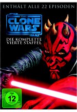 Star Wars - The Clone Wars - Staffel 4  [5 DVDs] DVD-Cover