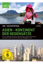 Asien - Kontinent der Gegensätze - 360°GEO Reportage  [4 DVDs] DVD-Cover