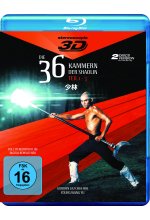 Die 36 Kammern der Shaolin - Trilogie Blu-ray 3D-Cover
