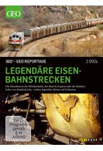 Legendäre Eisenbahnstrecken - 360° GEO Reportage  [2 DVDs] DVD-Cover