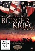 Der amerikanische Bürgerkrieg - Die großen Schlachten  [2 DVDs] DVD-Cover