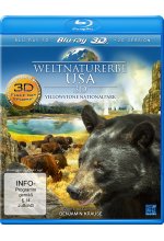 Weltnaturerbe USA - Yellowstone Nationalpark Blu-ray 3D-Cover