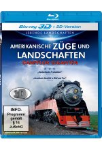 Amerikanische Züge und Landschaften - Dampflok Giganten  (inkl. 2D-Version) Blu-ray 3D-Cover