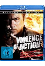 Violence of Action - Im Fadenkreuz der Gewalt - Ungeschnittene Fassung/The True Justice Collection 2 Blu-ray-Cover