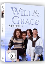 Will & Grace - Staffel 4  [4 DVDs] DVD-Cover