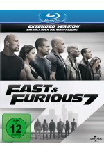 Fast & Furious 7 - Extended Version Blu-ray-Cover