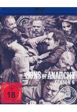 Sons of Anarchy - Season 6  [4 BRs] Blu-ray-Cover