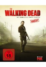The Walking Dead - Die komplette fünfte Staffel - Uncut  [6 BRs] Blu-ray-Cover