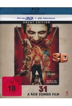 31 - A Rob Zombie Film - Uncut  (inkl. 2D-Version) Blu-ray 3D-Cover