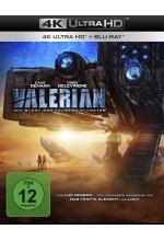Valerian - Die Stadt der tausend Planeten  (4K Ultra HD) (+ Blu-ray) Cover