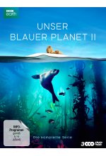 UNSER BLAUER PLANET II - Die komplette ungeschnittene Serie zur ARD-Reihe Der blaue Planet  [3 DVDs] DVD-Cover