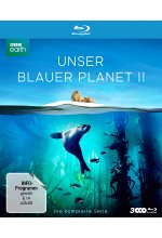 UNSER BLAUER PLANET II - Die komplette ungeschnittene Serie zur ARD-Reihe Der blaue Planet  [3 BRs] Blu-ray-Cover