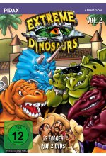 Extreme Dinosaurs, Vol. 2  / Weitere 13 Folgen der Kultserie (Pidax Animation)  [2 DVDs]<br><br> DVD-Cover