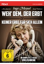 Weh' dem, der erbt + Keiner erbt für sich allein / Die komplette 2-teilige Spielfilmreihe mit Inge Meysel (Pidax Film-Kl DVD-Cover