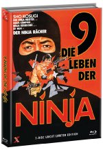 Die 9 Leben der Ninja - 9 Death of the Ninja - Uncut - Mediabook - Limited Edtion (+ DVD), Cover A Blu-ray-Cover