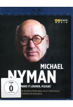 Michael Nyman in Progress & Concert - Make it louder, please! Blu-ray-Cover