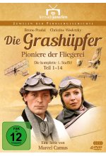 Die Grashüpfer - Pioniere der Fliegerei - Staffel 1 (Folgen 1-14) (Fernsehjuwelen) <br>[4 DVDs] DVD-Cover