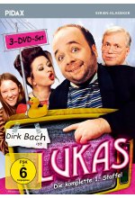 Lukas, Staffel 1 / Die ersten 13 Folgen der Comedyserie mit Dirk Bach (Pidax Serien-Klassiker)  [3 DVDs] DVD-Cover