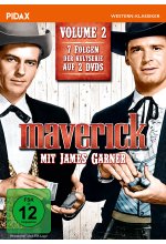 Maverick, Vol. 2 / Weitere sieben Folgen der legendären Westernserie mit James Garner + Bonusfolge mit Clint Eastwood (P DVD-Cover