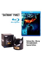 Batman - The Dark Knight Rises Blu-ray + Luchbox Batman-Head Blu-ray-Cover