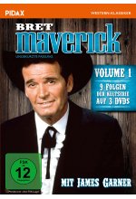Bret Maverick, Vol. 1 / Neun Folgen der legendären Westernserie mit James Garner (Pidax Western-Klassiker)  [3 DVDs] DVD-Cover