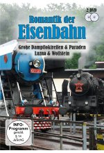 Romantik der Eisenbahn - Große Dampfloktreffen & Paraden Luzna & Wollstein  [2 DVDs] DVD-Cover