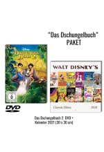 Das Dschungelbuch 2 (DVD) + Kalender 2021 (Walt Disney's Filmklassiker) DVD-Cover