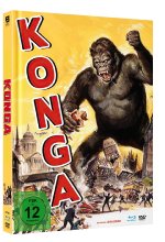 KONGA - Uncut Limited Mediabook (mit Blu-ray+DVD/in HD neu abgetastet) Blu-ray-Cover