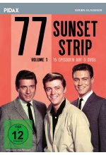 77 Sunset Strip, Vol. 1 / 15 Folgen der legendären Krimiserie (Pidax Serien-Klassiker)  [3 DVDs] DVD-Cover