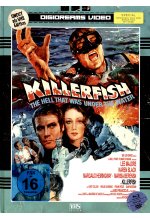 Killerfish/Blutige Seide - Mediabook - Uncut als VHS Edition - Limited Edition auf 250Stück Blu-ray-Cover