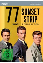 77 Sunset Strip, Vol. 2 / Weitere 16 Folgen der legendären Krimiserie (Pidax Serien-Klassiker)  [3 DVDs] DVD-Cover