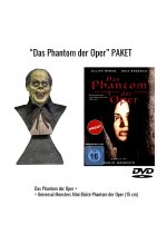 Das Phantom der Oper + Universal Monsters Mini Büste Phantom der Oper (15 cm)  - Limited Edition DVD-Cover