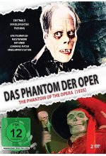 Das Phantom der Oper - erstmals in kolorierter Fassung  [2 DVDs] DVD-Cover